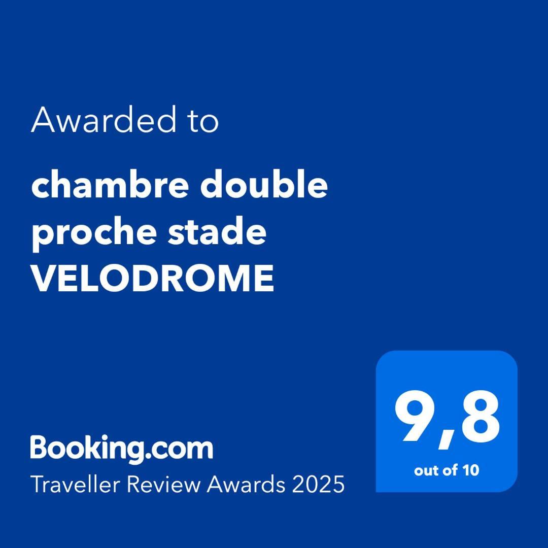 Chambre Double Proche Stade Velodrome Марсель Экстерьер фото